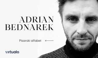 Blog - Pisarski alfabet: Adrian Bednarek