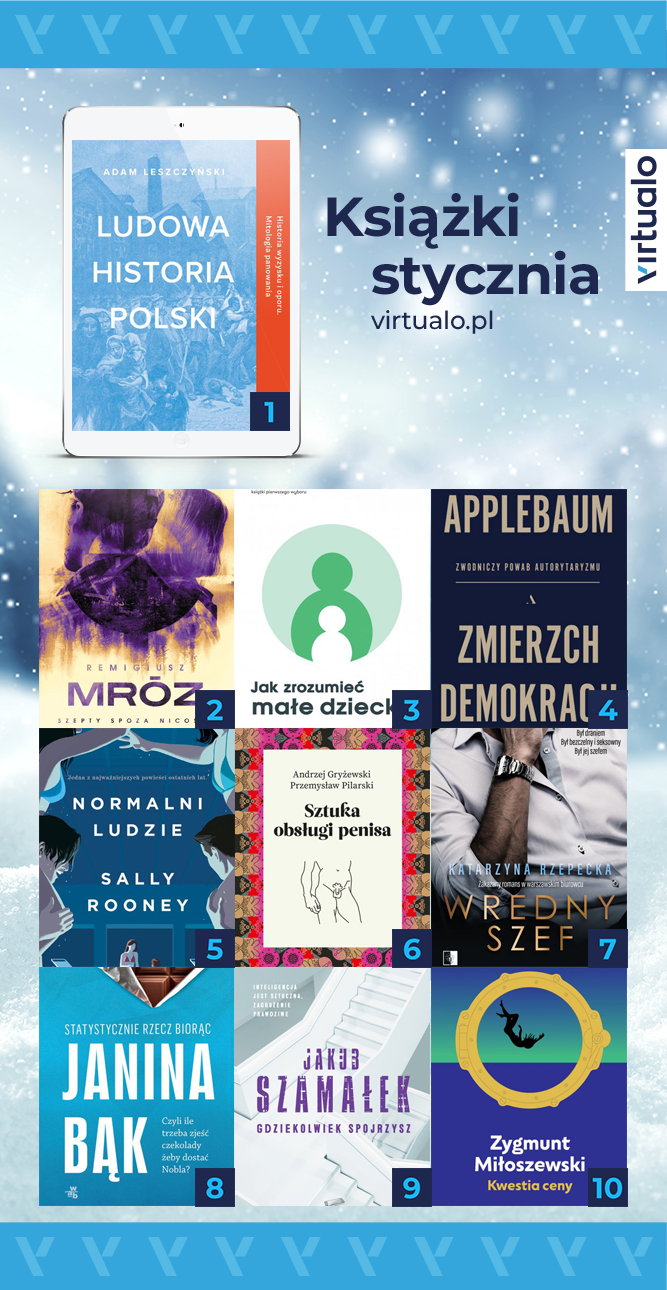 Książki stycznia na virtualo.pl