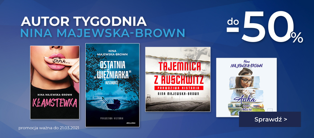 Nina Majewska-Brown, autorka tygodnia Virtualo.pl