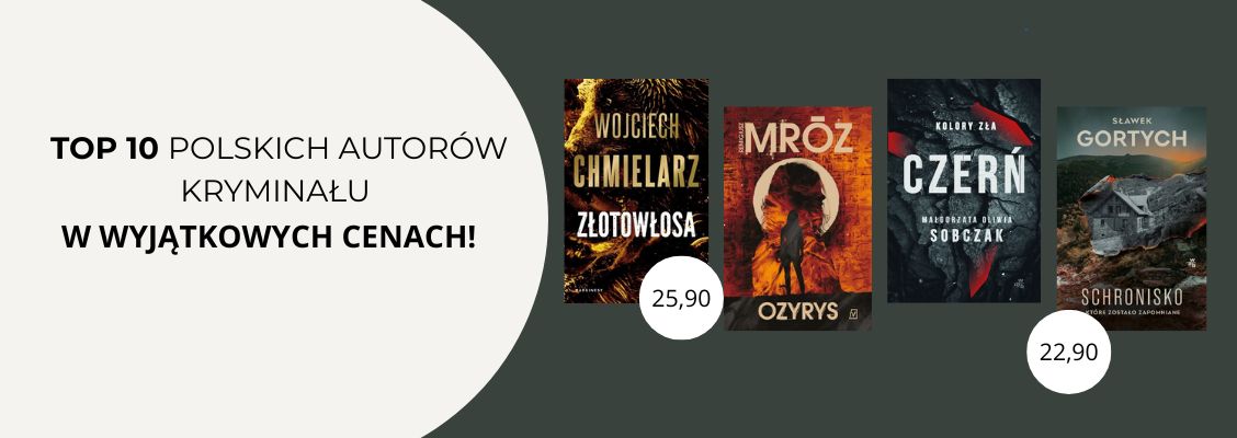Top 10 polskich autorów kryminału